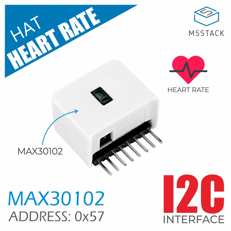 M5Stickc - Capteur de fréquence cardiaque et d'oxygène