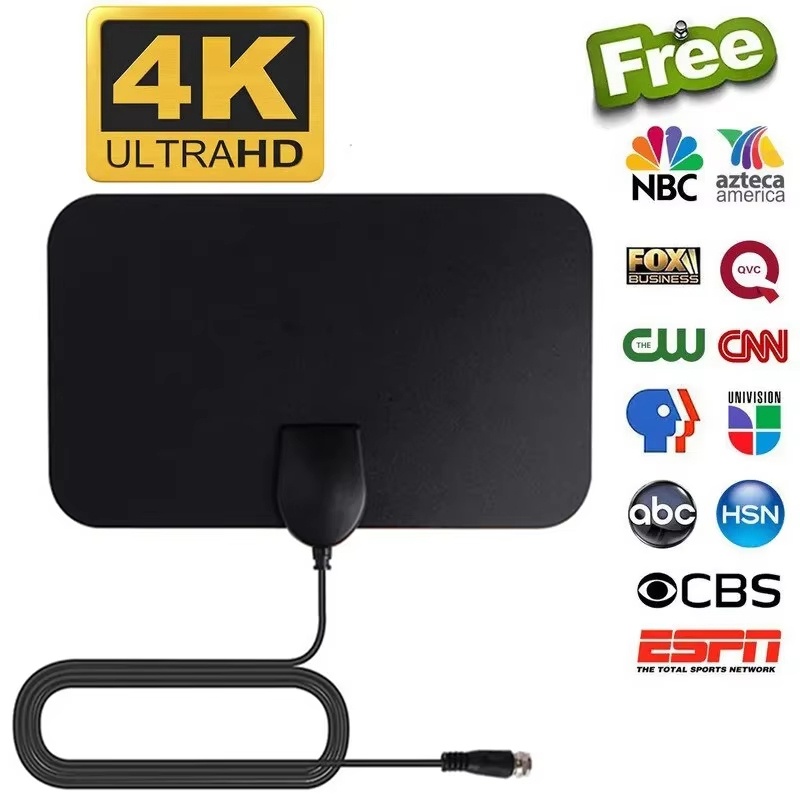 Devkitc - Antenne TV numérique intérieure 4K 1080P,