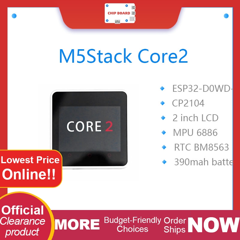 M5Stack Core2 - Kit de développement IoT M5Stack Core2