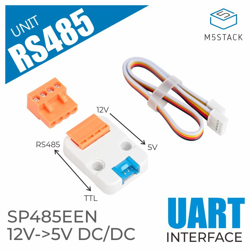 M5Stack - M5Stack-Convertisseur RS485 vers TTL, Unité Officielle