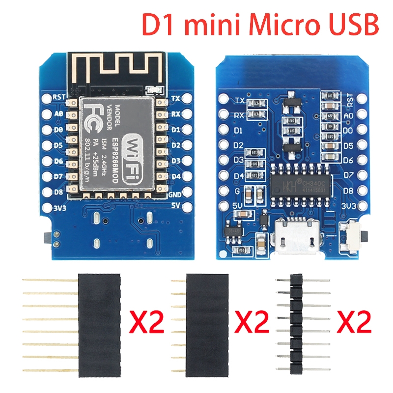 Micro USB/type-c USB WeMos D1  - D1 Mini Pro avis et prix