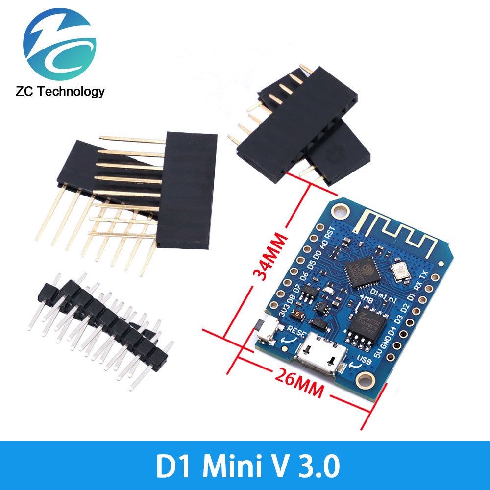 D1 Mini ESP8266 ESP-12F CH340G - Wemos D1 Mini avis et prix