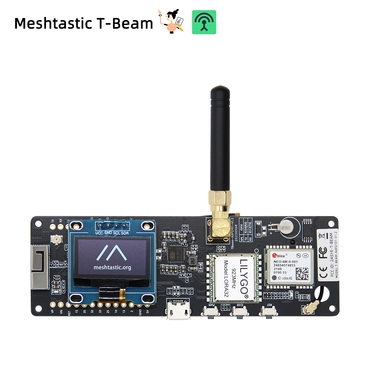 LILYGO® TTGO Meshtastic T-Beam - Ttgo Tdisplay avis et prix