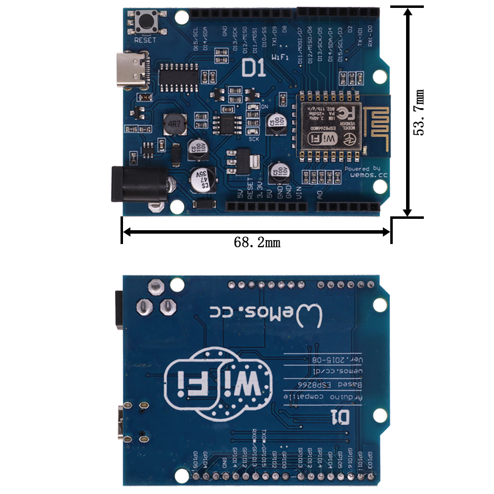 ESP-12E WeMos D1 Inter UNO R3  - Wemos D1 avis et prix
