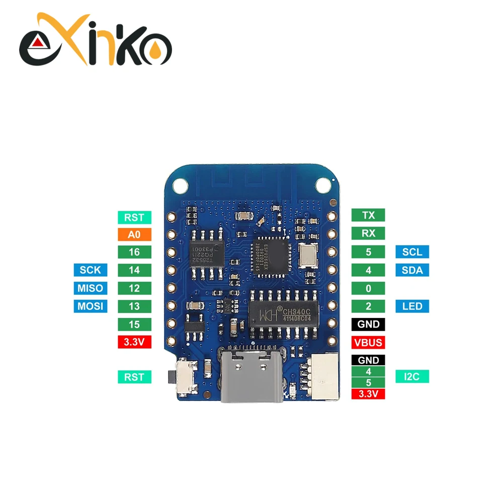 1/5/10 pièces WeMos D1 Mini ES - D1 Mini Pro avis et prix